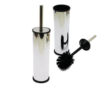 MİKRO-1  EKO METAL  KLOZET WC FIRÇA SETİ DÜZ KAPAK (5343)