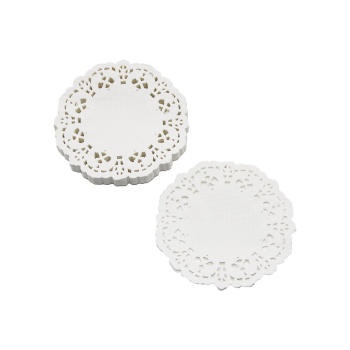 20PCS   DANTEL KAĞIT  BARDAK ALTLIK (5343)