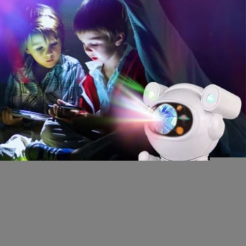 Stickerlı ,Kumandalı ASTRONOT Model Gece Lambası (5343)