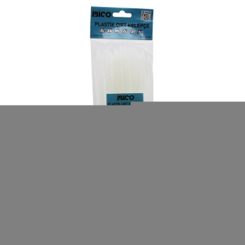 100PCS BEYAZ   3.6X300MM  PLASTİK CIRT KELEPÇE (5343)