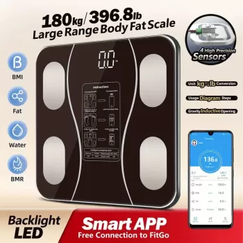 Siyah Akıllı Dijital Baskül FS-550 (5343)