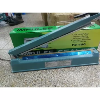 40Cm  Metal Gövde Poşet Ağzı Yapıştırma Kapatma Makinası FS-400 (5343)