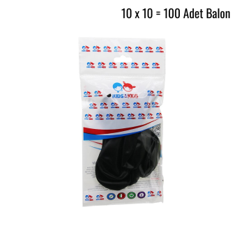 SİYAH 100PCS BALON G-90A (5343)