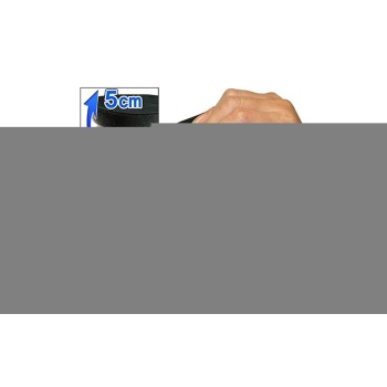 Hava Yastıklı Tabanlık (5 CM) (SİYAH) (5343)