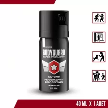 Bodyguard Biber Gazı Sprey 40ML Bodyguard (Göz Yaşartıcı Sprey) (5343)