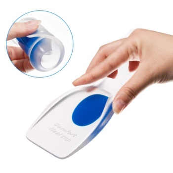 Topuk Silikonu Şeffaf Mavi Erkek (5343)