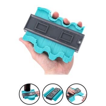 Çok Fonksiyonlu Plastik Kontur Ölçüm Cihazı Ahşap Fayans Şekillendirme Kalıbı (5343)