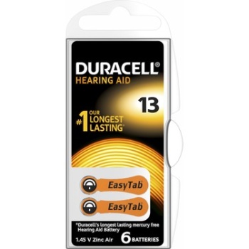 DURACELL 13 İŞİTME CİHAZI KULAK PİLİ 6 PARÇA  KUTU (5343)