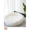 PuffyPet Tüysüz Peluş Yatak – Kedi & Köpek Konfor Minderi