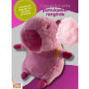 Yumuşacık ve Gerçekçi: 25 cm Pembe Pamuk Şeker  Cappybara Peluş Oyuncak