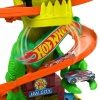 JBM73 Hot Wheels T-Rex ve İtfaiye İstasyonu Oyun Seti