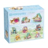 KP28018 Keeppley Lovely Street Calico Cat Comic House Blok Seti -Vagonlife