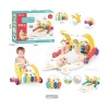 BIB6016- Vardem Piyanolu Bebek Yürüteci ve Tavşan Desenli Kırmızı Oyun Halısı  2 in 1