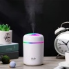 Usb Rengarenk Işıklı 300 ml Ulrasonik Hava Nemlendirici Buhar Makinesi Ve Hava Aroma Difüzörü (5343)