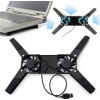 Katlanabilir Laptop Soğutucu 2 fanlı (5343)