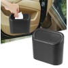 Araba Çöp Kutusu Kapaklı Organizer Siyah (5343)