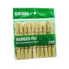 20PCS AHŞAP BAMBU MANDAL (5343)
