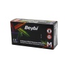 BEYBİ M SİYAH PUDRASIZ NİTRİL MUAYENE ELDİVENİ 100LÜ (5343)