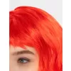 Kırmızı Renk Uzun Dalgalı Parti Peruğu (5343)