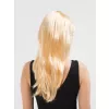 Platin Altın Dore Renk Uzun Düz Parti Peruğu (5343)