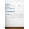 Haftalık Planlayıcı Manyetik Duvar Stickerı Takvim 70 cm x 56 cm (5343)