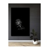 Çerçeve Görünümlü Dekoratif Ahşap Kare Mustafa Kemal Atatürk Tablosu Ev/Ofis/İşyeri Tablo