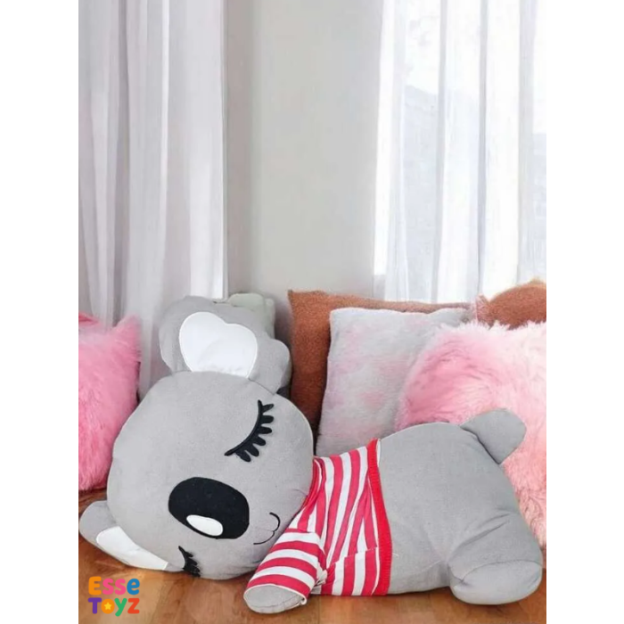 Toyzz 65 cm Yatık Uykucu Koala Peluş Oyuncak – Yumuşak ve Sevimli Uyku Arkadaşı