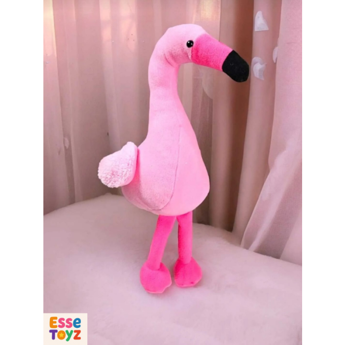 40 cm Pembe Flamingo Peluş – Sevimli Uyku Arkadaşı ve Çocuklar İçin Harika Hediye