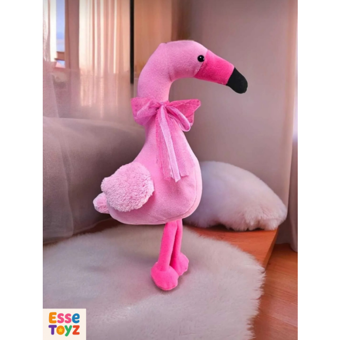 40 cm Pembe Flamingo Peluş – Sevimli Uyku Arkadaşı ve Çocuklar İçin Harika Hediye