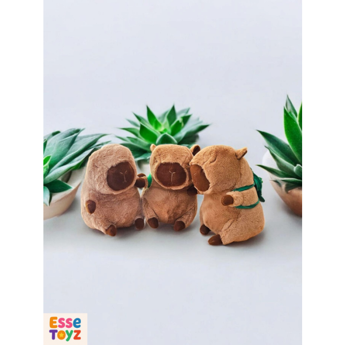 Sevimli Capybara Peluş yumuşacık dostunuz (33 cm)