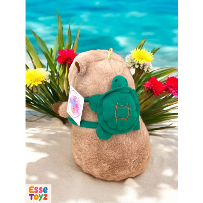 Sevimli Capybara Peluş yumuşacık dostunuz (33 cm)