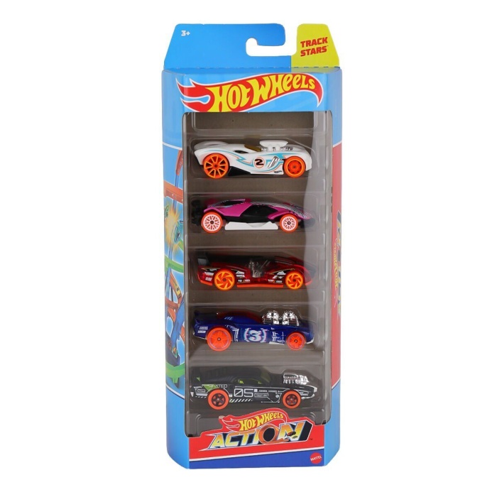 1806 Kampanya - Hot Wheels Beşli Araba Seti - ERKOL özel kampanya fiyatı