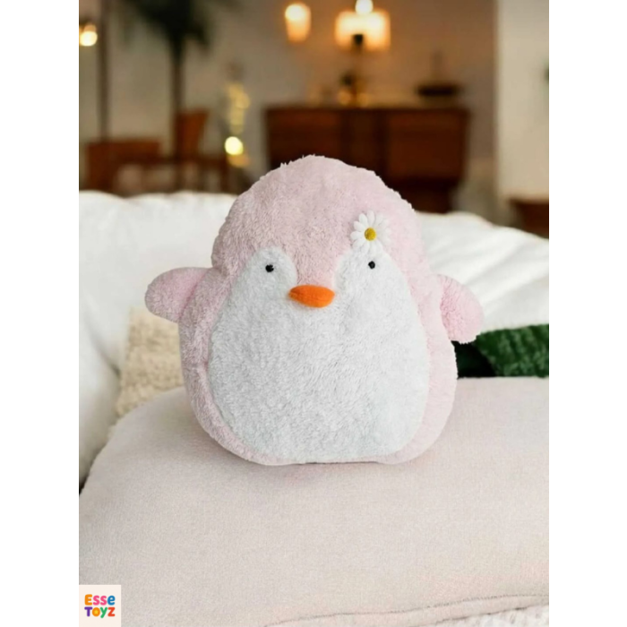 Sevimli Penguen Yastık Peluş Oyuncak – Yumuşak ve Konforlu Hediye Seçeneği