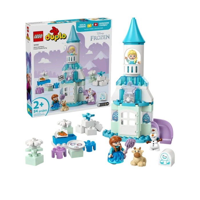 10455 Lego Duplo Anna ve Elsanın Karlar Ülkesi Şato Partisi 54 parça +2 yaş