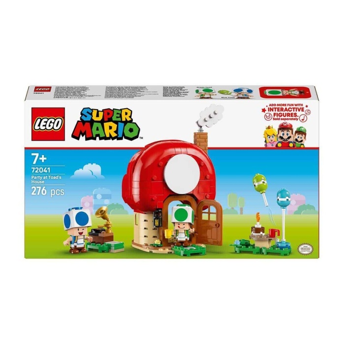 72041 Super Mario - Toadun Evinde Parti 276 parça +7 yaş