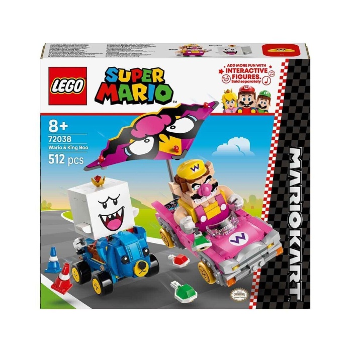 72038 Super Mario - Wario ve King Boo 512 parça +8 yaş