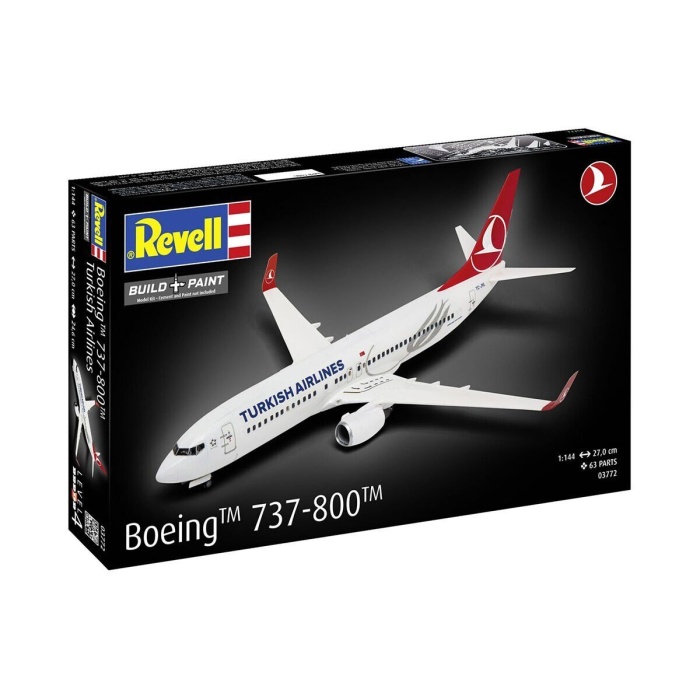 3772 Revell - Turkish Airlines Boeing 737-800 Maket Kiti