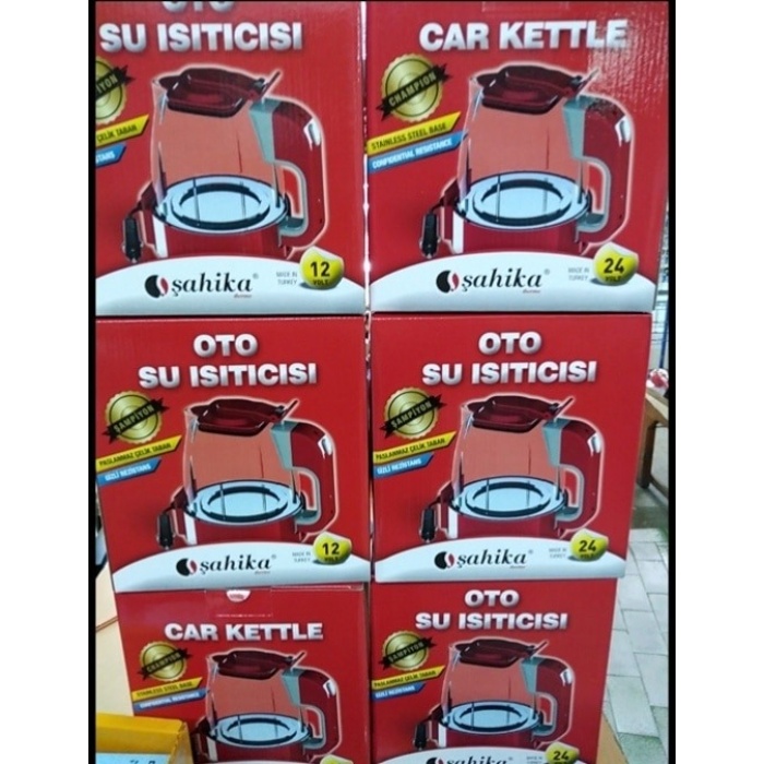 12V OTOMATİK ARAÇ OTO KETTLE SU ISITICISI ÇAKMAKLIK FİŞLİ (5343)