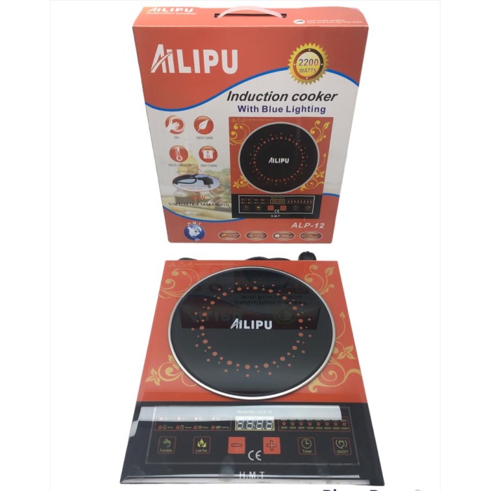 ALP-12 DİJİTAL TEKLİ ELEKTRİKLİ OCAK 2200W (5343)