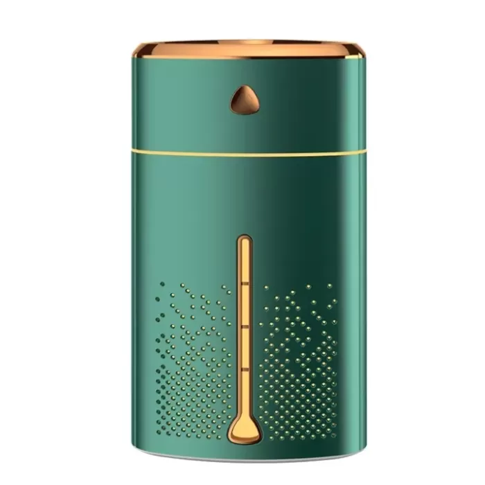 1000 ML Ultrasonik Hava Nemlendirici Işıklı Buhar Makinesi Ve Aroma Difüzörü (5343)