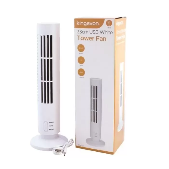 Kule Tipi USB Elektrik Fan Yapraksız Klima Fanı (5343)