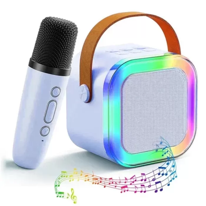 Karaoke Mikrofon Hoparlör Seti Mini (5343)