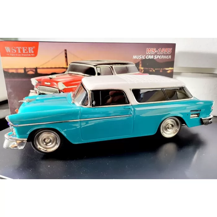 Chevrolet WS-1955BT Belair 1955 Model Bluetooth Hoparlör (5343)