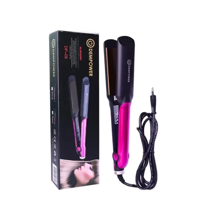 Seramik Kaplı Pembe Detay Saç Düzleştirici (5343)