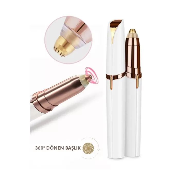 Ince Uçlu Yüz Için Tüy Alıcı Kaş Bıyık Epilasyon Aleti (5343)