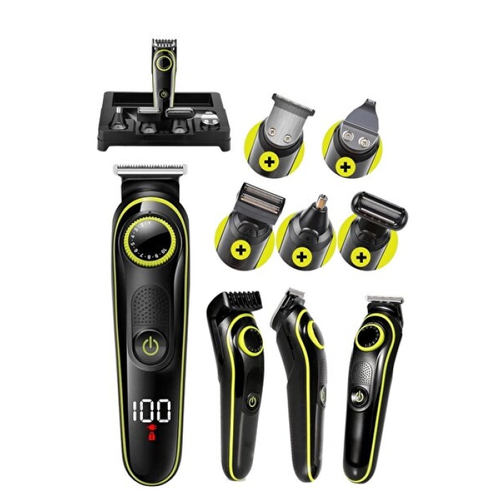 Saç &amp;amp; Sakal Şekillendirici Tıraş Makinesi Erkek Bakım Seti 5 in 1 Ultimate (5343)