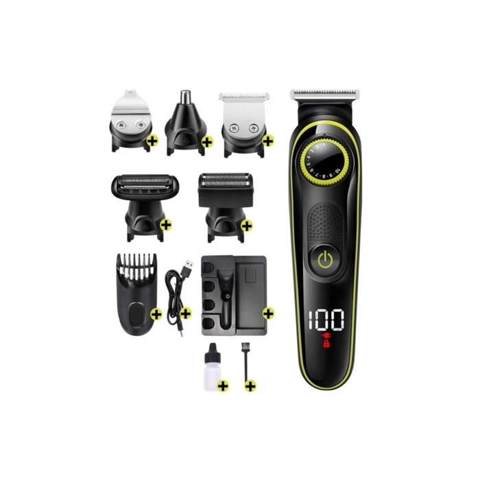 Saç &amp;amp; Sakal Şekillendirici Tıraş Makinesi Erkek Bakım Seti 5 in 1 Ultimate (5343)