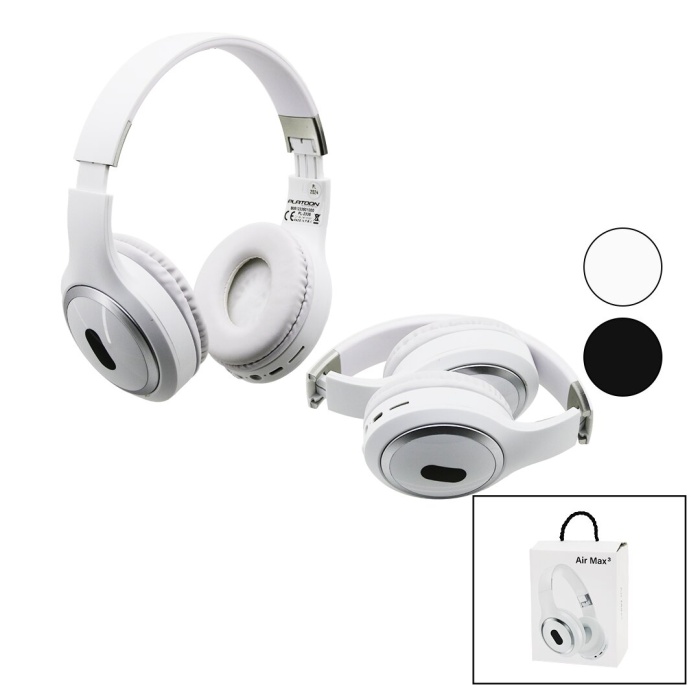 AIR MAX 3 KATLANIR ŞARJLI BLUETOOTH KULAK ÜSTÜ KABLOSUZ KULAKLIK PL-2335 (5343)