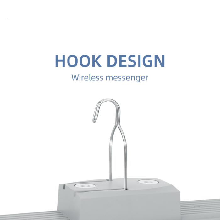 KUMANDALI - ZAMAN - IŞIK GÜCÜ AYARLI METAL ASKILI - USB ŞARJLI LAMBA FENER 20SMD LED (5343)