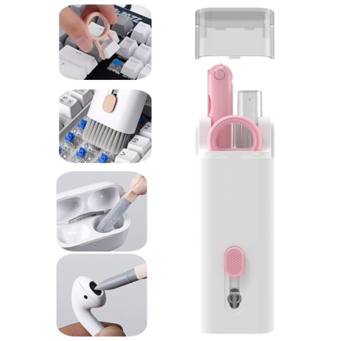 Çok Fonksiyonlu 7 Parça Airpods Klavye Ekran Kulaklık Temizleme Kiti (5343)
